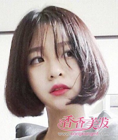 大方脸女生中发怎么设计发型-什么发型适合大