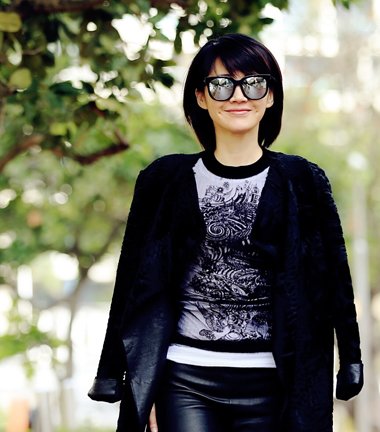 李治廷时尚发型设计 非常父子档首映玩嗨(4)