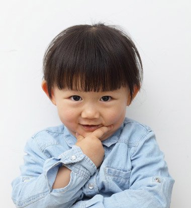 两岁宝宝短发发型西瓜头 宝宝的短发发型图片