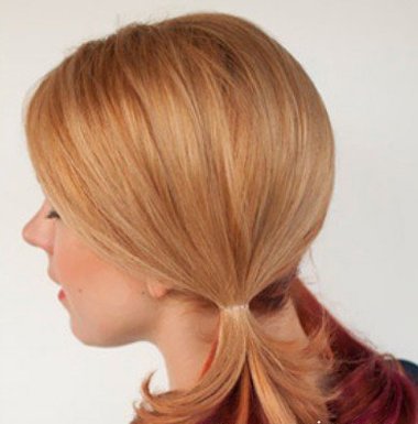 长头发扎成短头发扎法 夏季无刘海长头发扎法