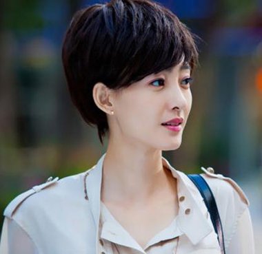 方脸适合的发型图片-长方脸适合什么发型-方脸