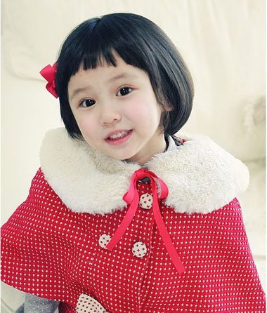 跳舞小女孩请问发型梳法好看小女孩背带搭发型裙的发型图片