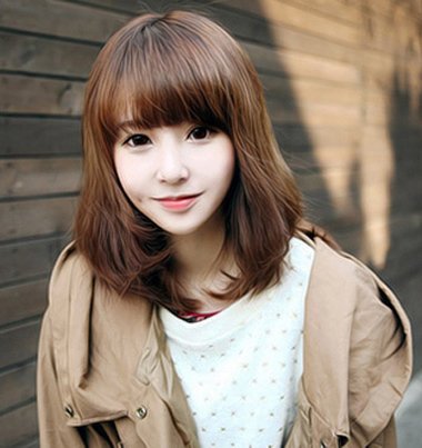 女生倒三角脸型适合什么发型 正三角形脸型适合发型