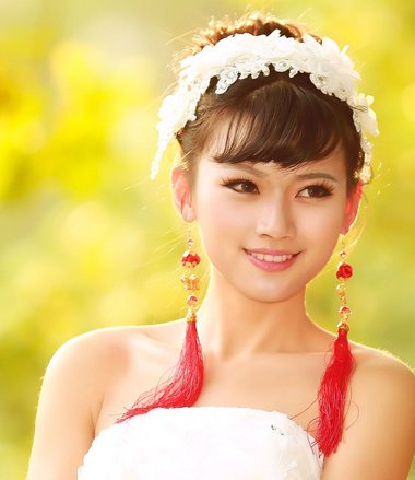 韩式新娘发型-新娘发型教程步骤-短发新娘发型-新娘图片