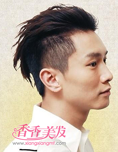 <em>2015</em>潮男陈柏宇短发<em>发型</em> 阳光系帅气长发(5)_