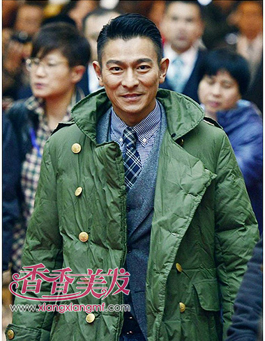 巨星刘德华发型 稳重帅气成熟有范儿(5)_刘德华