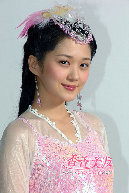 经典古装发型 女神气质赛仙女_古装造型_影视