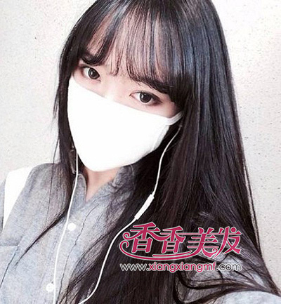 超IN空气刘海凹造型 韩系甜美发型典范(3)_空气
