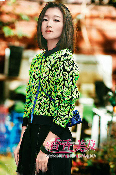 周冬雨短发大变身 清纯女生换妆时尚女魔头(2