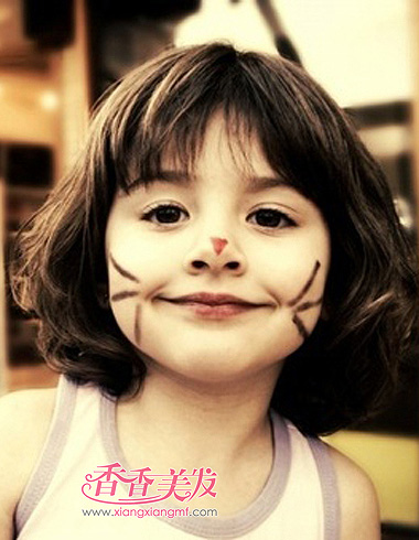 哭笑不得的女娃子 呆萌淘娃爆笑登场_儿童发型