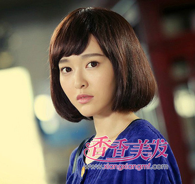 唐嫣新作《何以笙箫默》波波头发型 大胆诠释