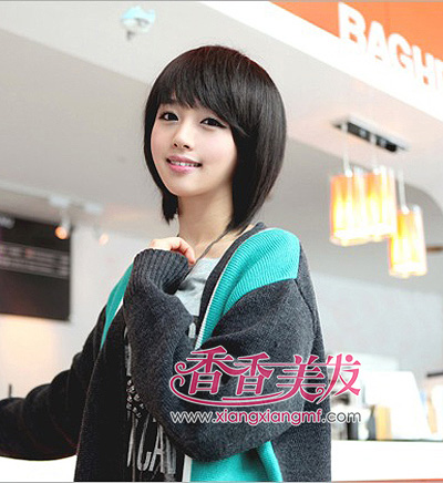 最潮女士短发型 胖MM短发发型(4)