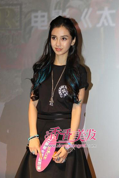 染什么样的头发好看 挑染黑发(4)