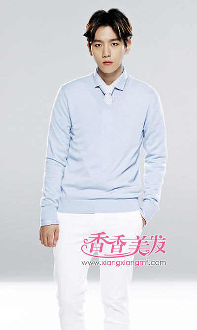 2015<em>男</em>明星短发 男生韩星2015流行<em>发型</em>