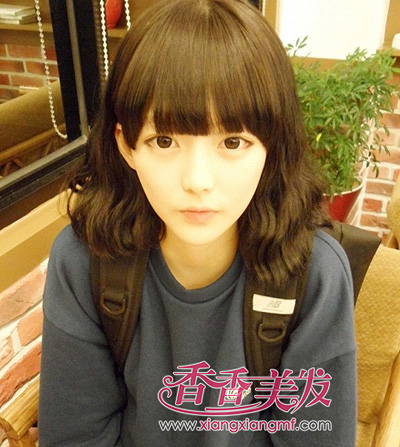 潮流中长蛋卷头发型 蛋卷头发型如何打理(4)