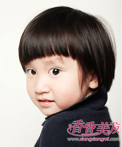 2至3岁女童波波头发型 儿童波波头短发发型怎