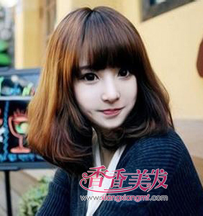 梨花头发型怎么打理 直发内扣梨花头发型(3)