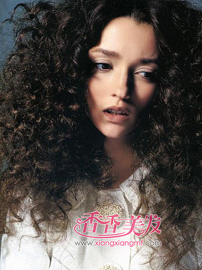 螺旋烫发长发 螺旋烫发长发效果图