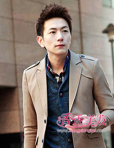 <em>男生</em>瘦脸的<em>发型</em> 瘦脸<em>中年男子发型设计</em>图片(2