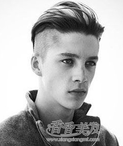 男生瘦脸的发型 瘦脸中年男子发型设计图片