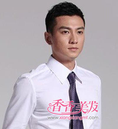 男生瘦脸的发型 瘦脸中年男子发型设计图片(4