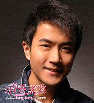 国字脸男发型大全图 国字脸适合的烫发型图