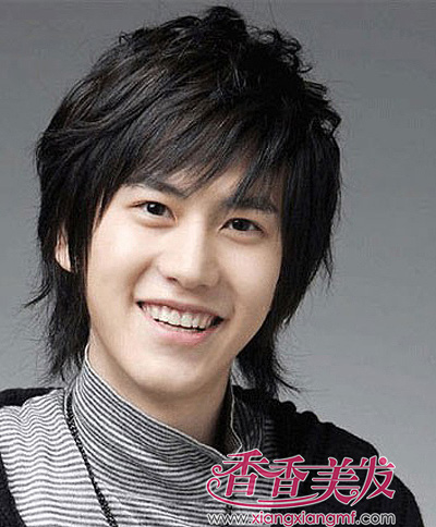 男鹅蛋脸发型 鹅蛋脸适合的发型图片(4)