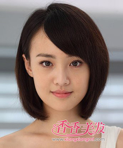 女生发量少小脸适合什么样的发型 小女孩小脸