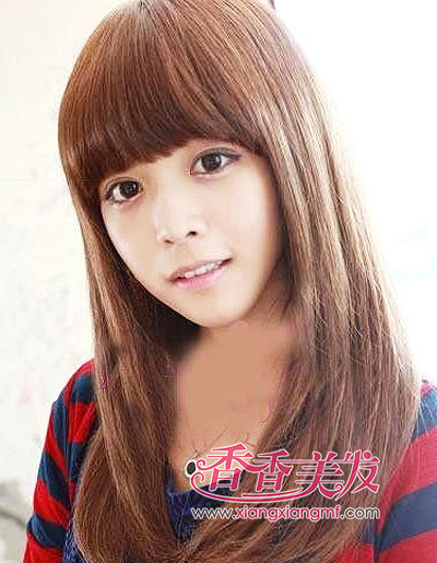 瘦脸适合什么发型 长瘦脸型与发型的搭配(3)