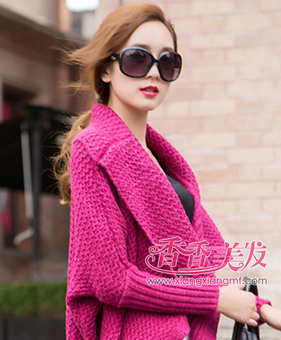 心形脸应该怎么扎头发 适合心形脸发型扎法(3