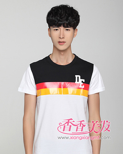 男生齐刘海发型图片 短直发齐刘海发型