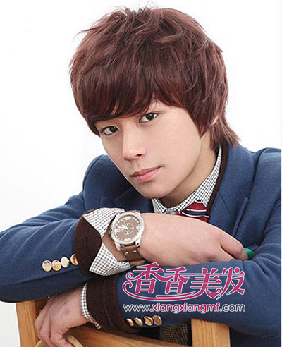 初中生瓜子脸发型 男生瓜子脸剪头发剪什么发型