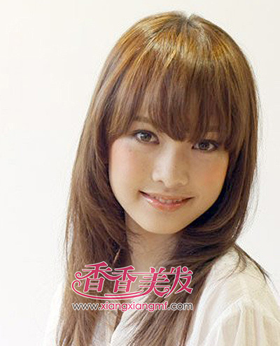 大饼脸适合什么中短发型 大饼脸的发型图片(3