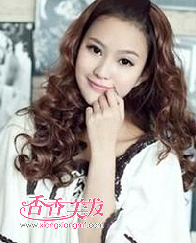 好看的发型图片小卷发 蓬松小卷发发型图片(4