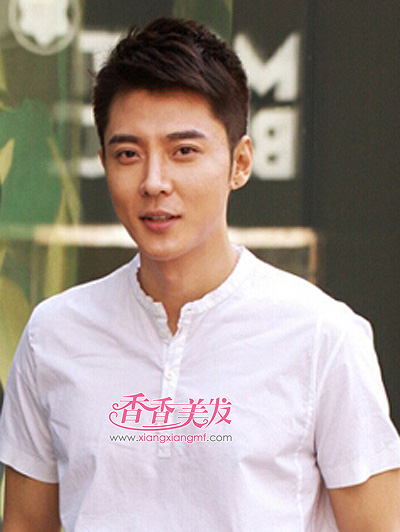 大方脸男生短发发型 男生方脸短发发型(4)