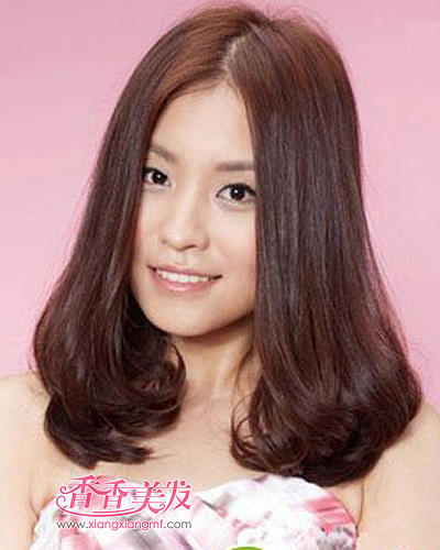 中长发内卷梨花头 内扣直发梨花头怎么弄