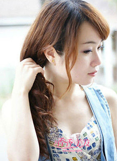 <em>2015</em>韩国<em>编头发</em>发型 最新流行编发发型DIY