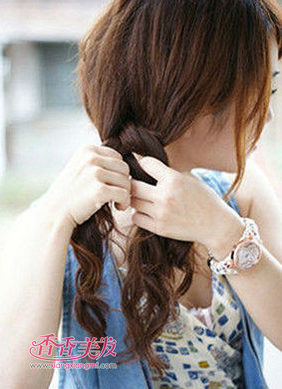 <em>2015</em>韩国<em>编头发</em>发型 最新流行编发发型DIY
