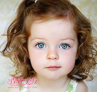 儿童短发发型图片 小女孩短发发型