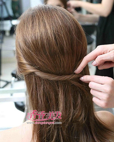 辩子编发型步骤 长发编发发型图解