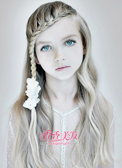 小女孩的扎编发型 女童个性发型编发(2)