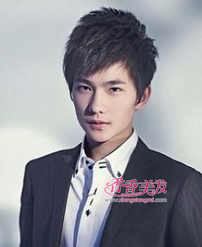 短发定位烫技巧 男生超短发定位烫效果图