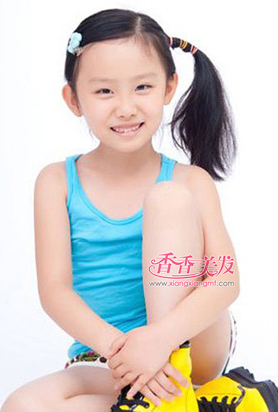 儿童简单可爱发型扎法 小女孩可爱发型