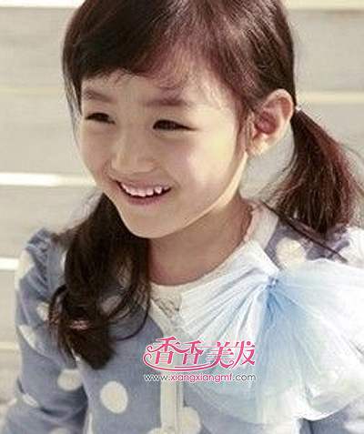 宝宝扎头发的发型 宝贝简单扎发发型