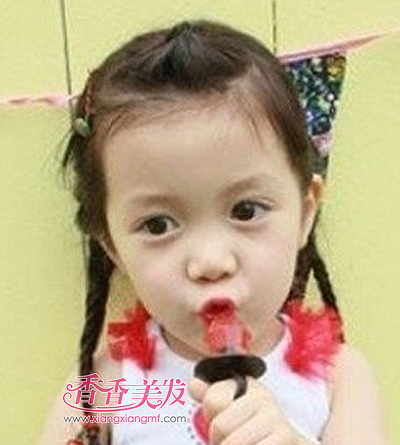 两岁女童发型 儿童发型图片女孩扎发大全