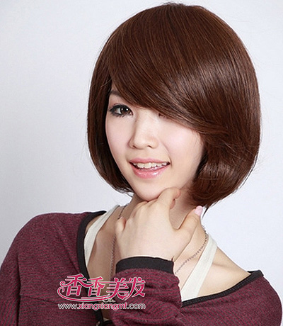 大圆脸女生适合沙宣吗 大圆脸女生沙宣头发型
