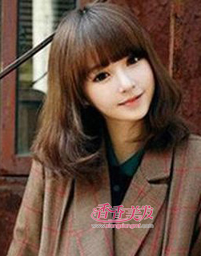 梨花头怎么自己弄 齐肩梨花头打理