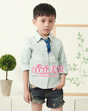 五六岁男儿童发型图 儿童发型设计(4)