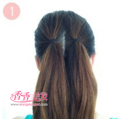 头发少怎么扎包包头好看