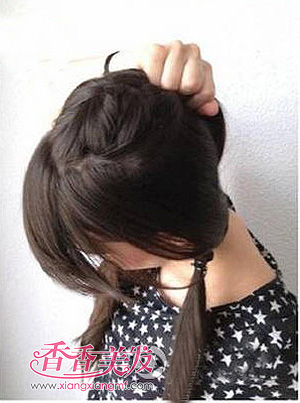蜈蚣辫子发型图解 扎蜈蚣辫辫子发型步骤